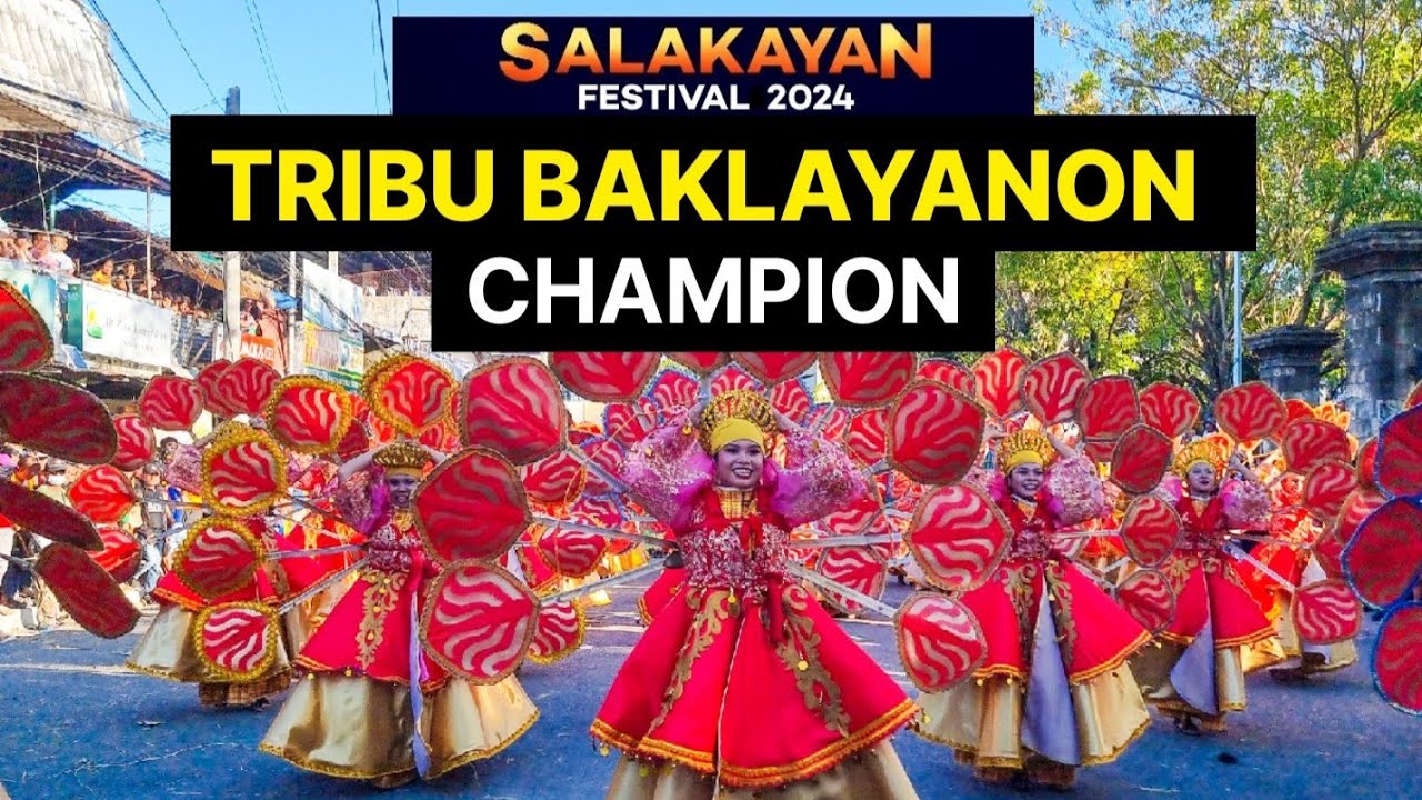 Tribu Baklayanon - CHAMPION! Salakayan Festival 2024! #SalakayanFestival2024 #SalakayanMiagao