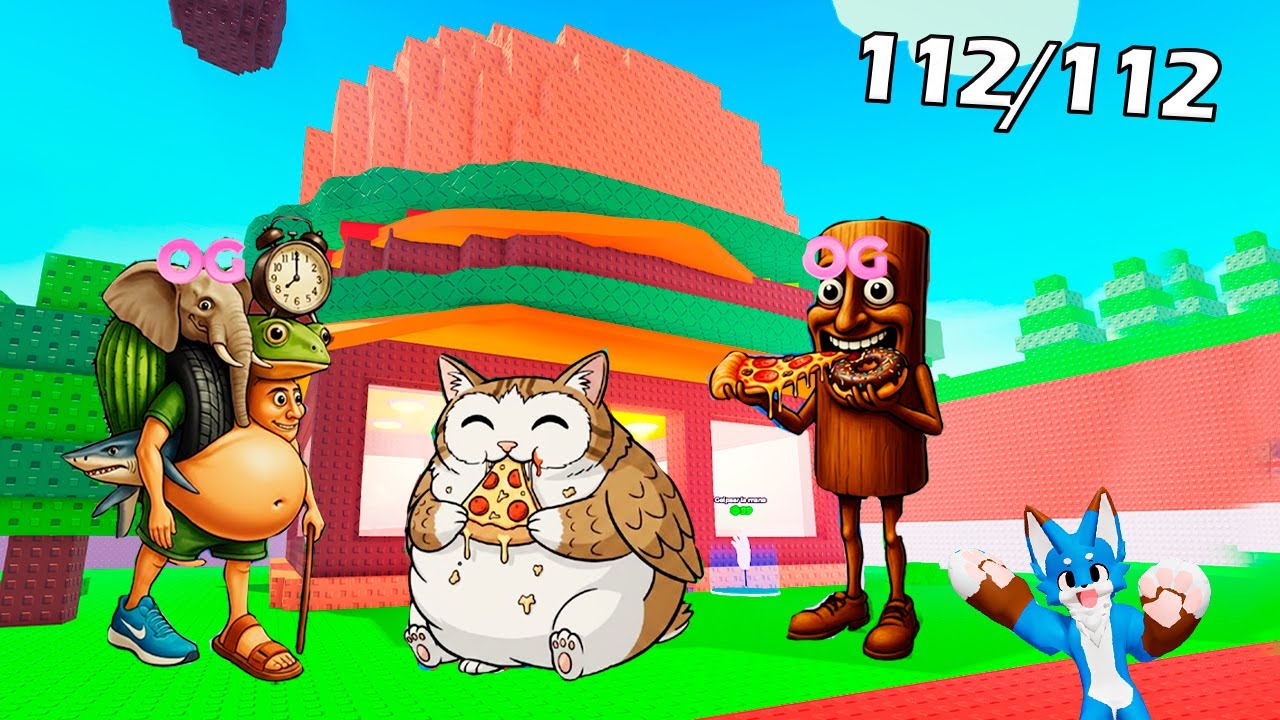 ¿DONDE ENCONTRAR LOS 15 NUEVOS BRAINROTS GORDITOS DE FIND THE FAT BRAINROT 127 en Roblox 🙀?