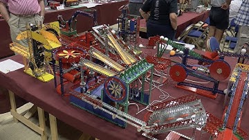 Epic Meccano Ping Pong Ball Roller!