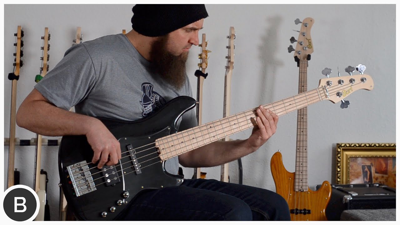 Cort GB-75 JH BASS - YouTube