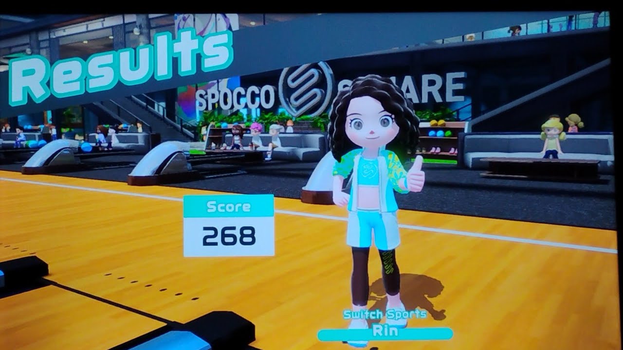 Nintendo Switch Sports | Bowling 🎳 | playing as Rin Sportsmate