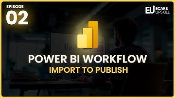 How Power BI Works: Step-by-Step Workflow Overview for Beginners | eCare Upskill
