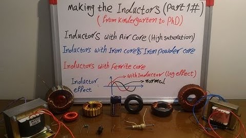 How to making an inductor (part 1)