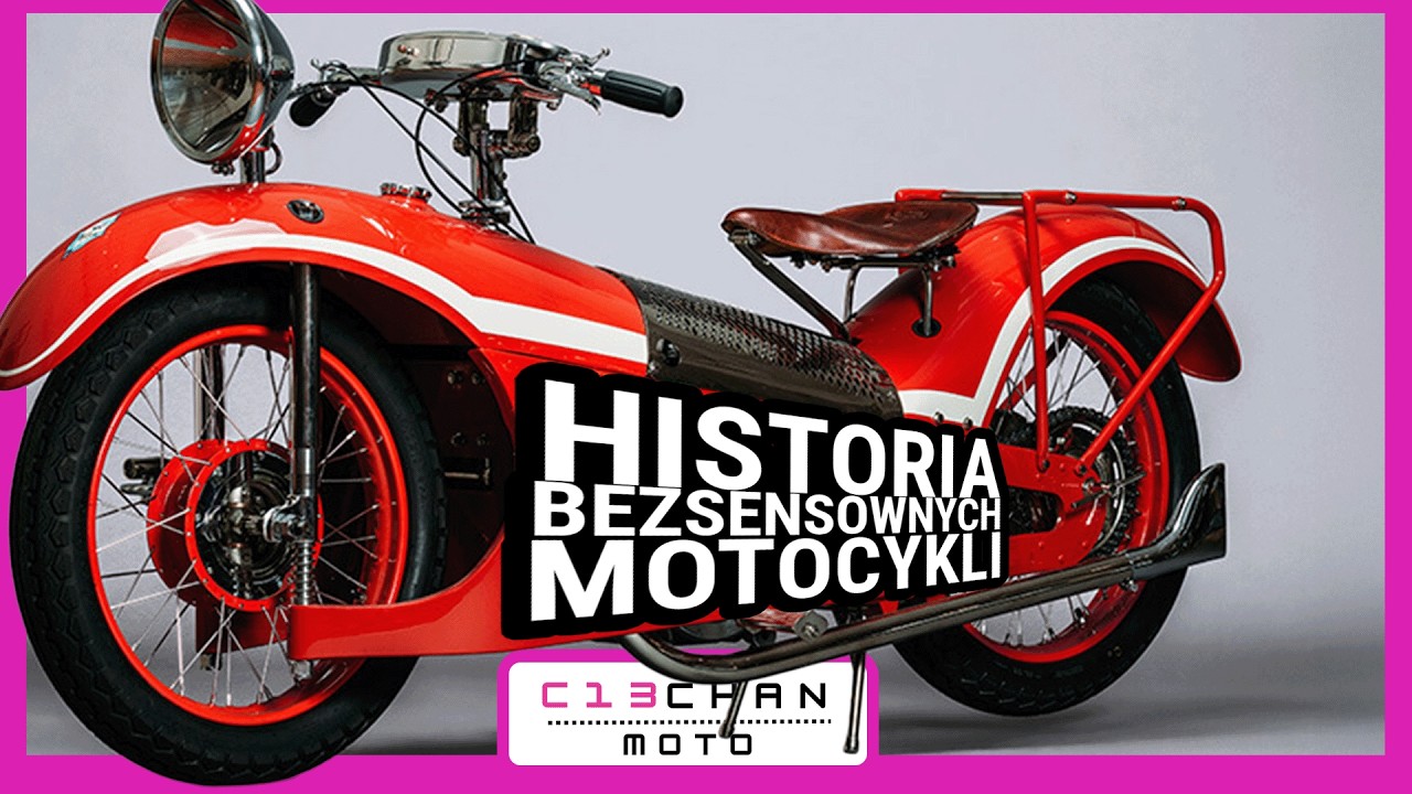 10 NAJDZIWNIESZYCH MOTOCYKLI W HISTORII
