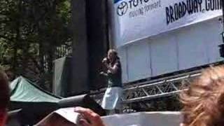 Wicked "The Wizard and I" Broadway in Bryant Park 2007
