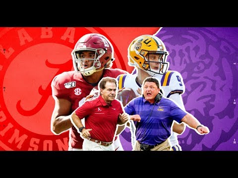 LSU Tigers vs Alabama Crimson Tide Preview #LSU #Bama - YouTube