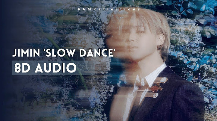 Jimin - 'Slow Dance (ft. Sofia Carson)' [8D AUDIO] USE HEADPHONES 🎧