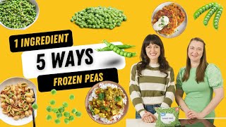 More Peas, Please 5 Easy Ways To Use Frozen Peas 1 Ingredient 5 Ways