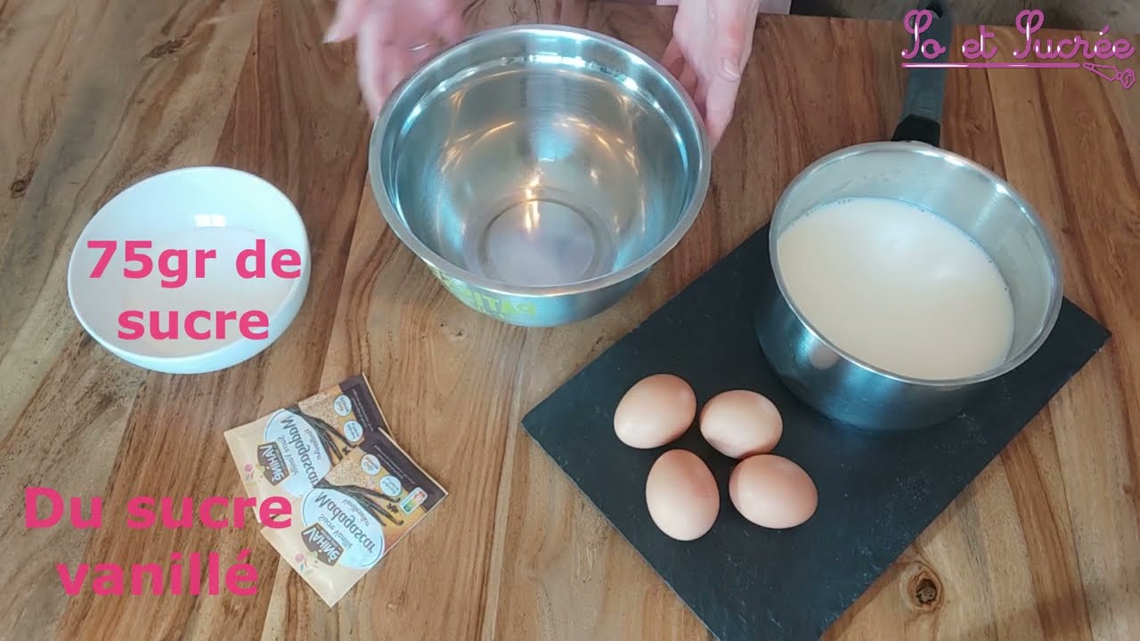 Œufs au lait - RECETTE FACILE