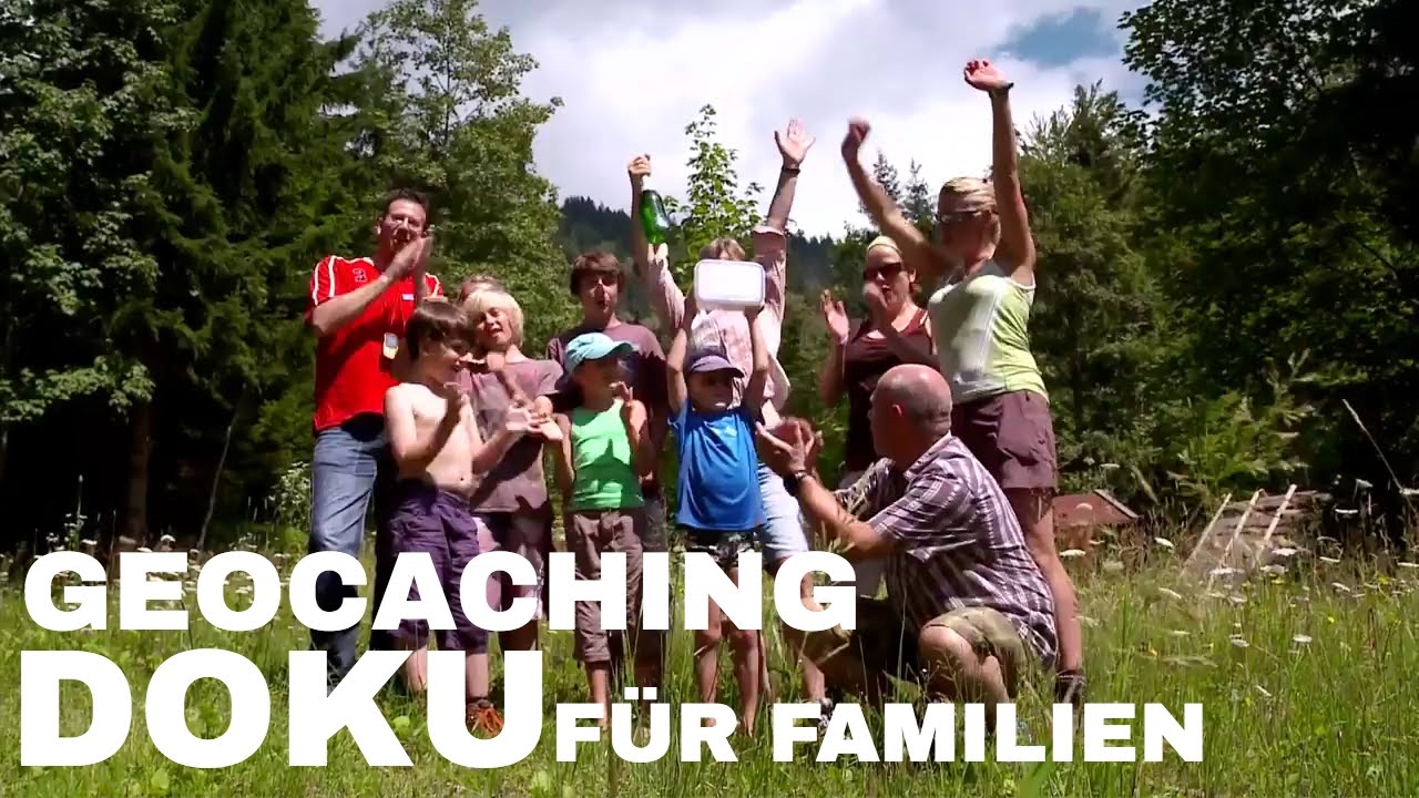 Für Familien  - Mini Reportage: Schatzsuche per GPS-Gerät - Geocaching für Familien - Doku