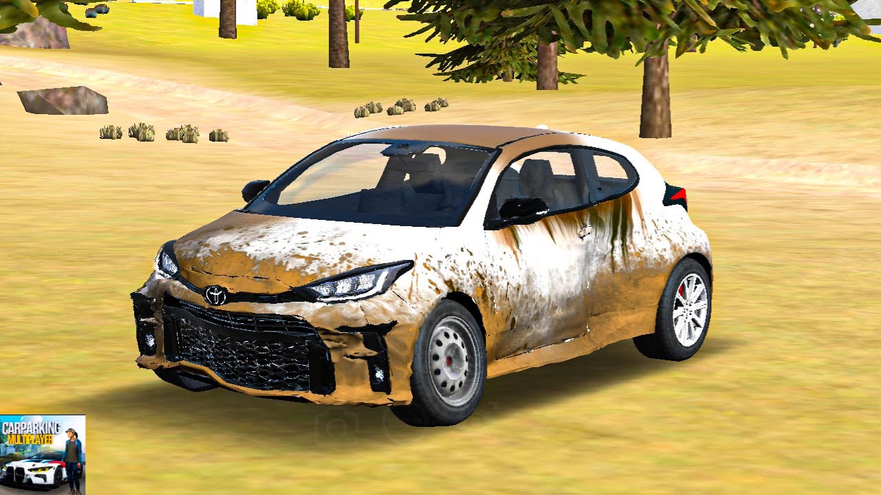 Rebuilding a abandoned Toyota GR Yaris (350hp) - Car Parking Multiplayer Gameplay