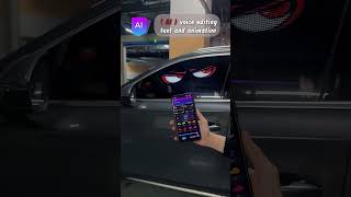 AI Flexible LED Vehicle Screen  | Ads Solution #Dynamic Advertising #ledscreen