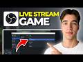 How to Live Stream PC Games on YouTube Using OBS | Tutorial 2026