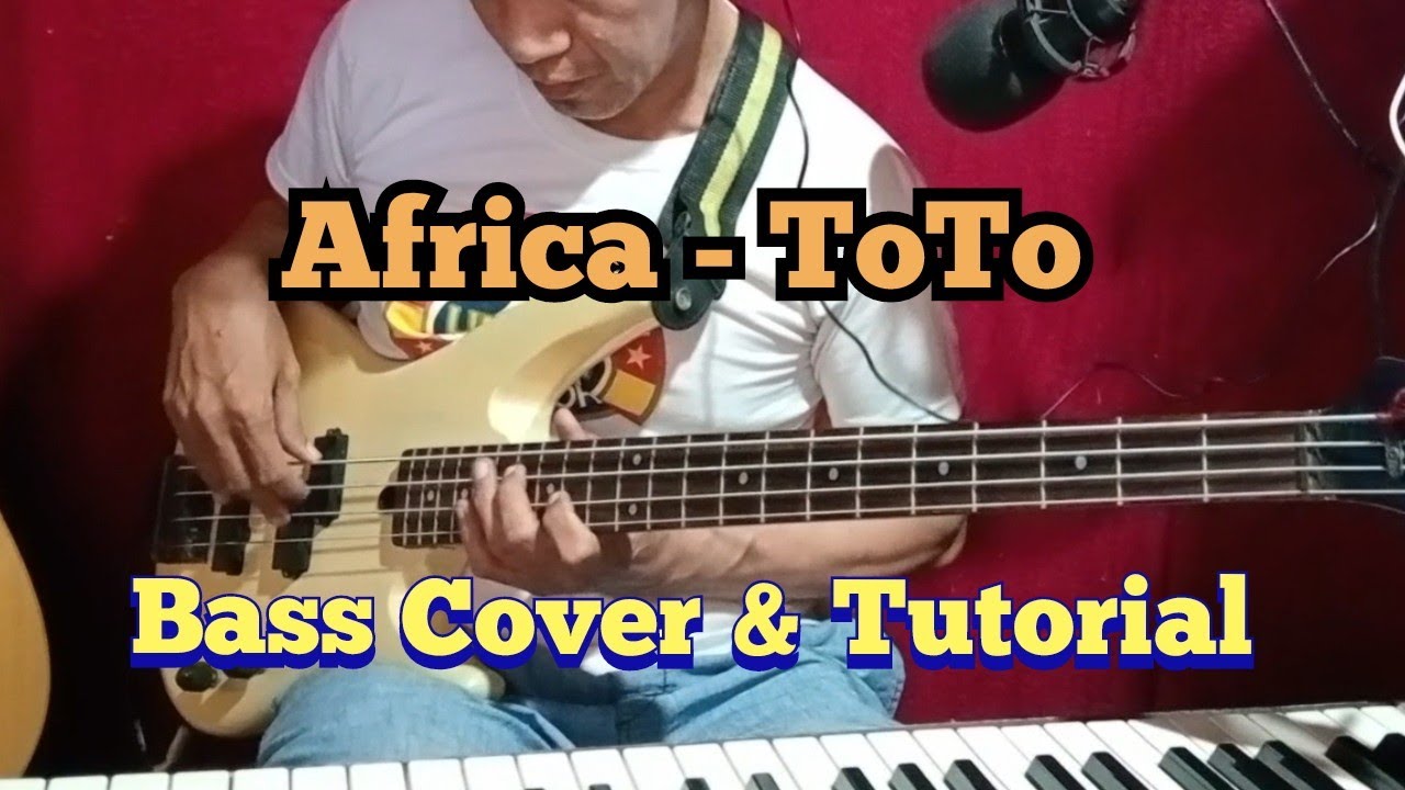 AFRICA TOTO Bass guitar TUTORIAL YouTube