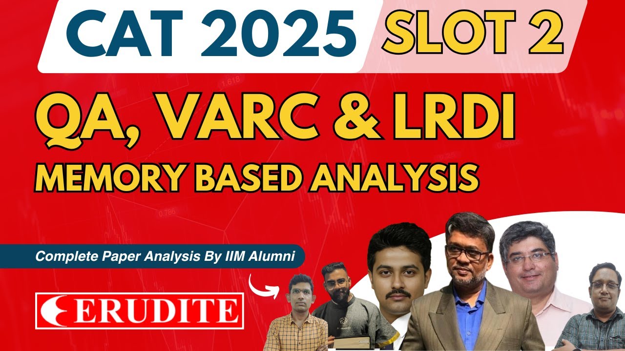 CAT 2025 Slot 2 Analysis: Answer Key, Good Attempts, Difficulty Level, Expected Cut-off (Hinglish)