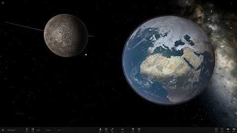 Mercury collision with Earth! (Universe Sandbox 2)