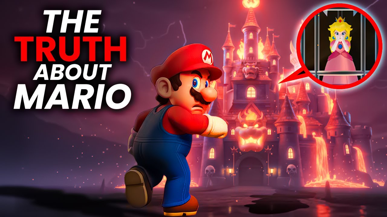 The Dark Truth About Mario’s Endless Rescue Mission YouTube