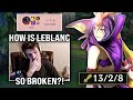 Autofilled Hashinshin meets my Leblanc in the mid lane... he was not happy.