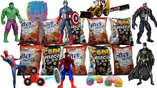 New ultimate collection of snacks unboxing & fun review Got Avenger Hulk Spiderman Batman Iron man screenshot 5