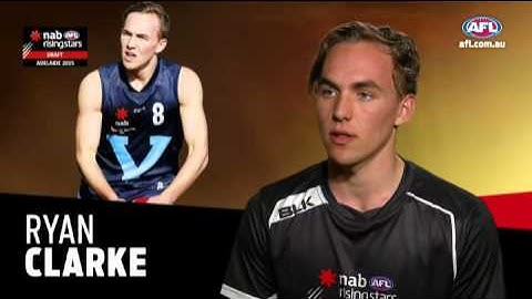 2015 NAB AFL Draft Trumps - Ryan Clarke