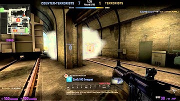 [CS:GO] Surprising Ace On Train