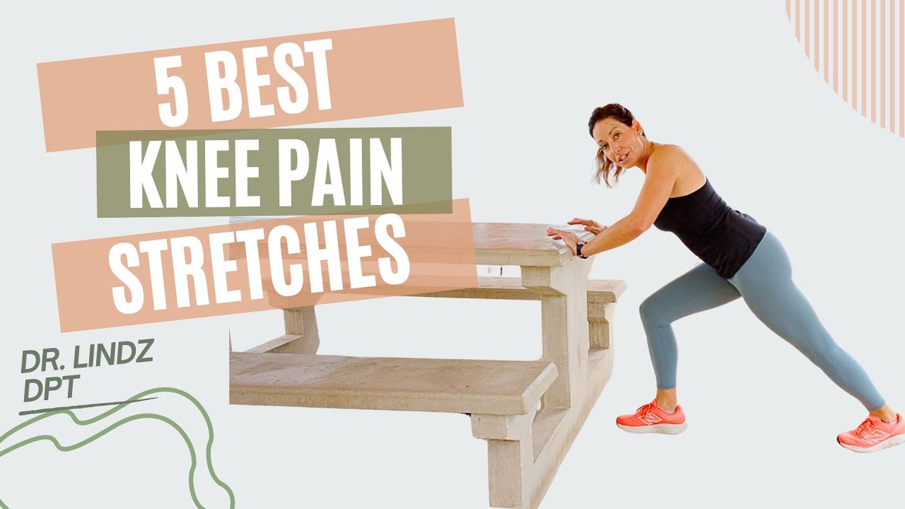 5 Stretches to Relieve Knee Pain FAST | Physical Therapist Approved ...