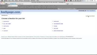 backpage setup
