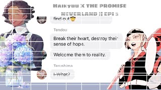 Haikyuu x THE PROMISE NEVERLAND || EPISODE 3 || HAIKYUU TEXTS||