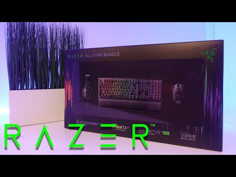 Razer All-Star Bundle - Keyboard, mouse, headset | Costco Bundle | Unboxing and Review!