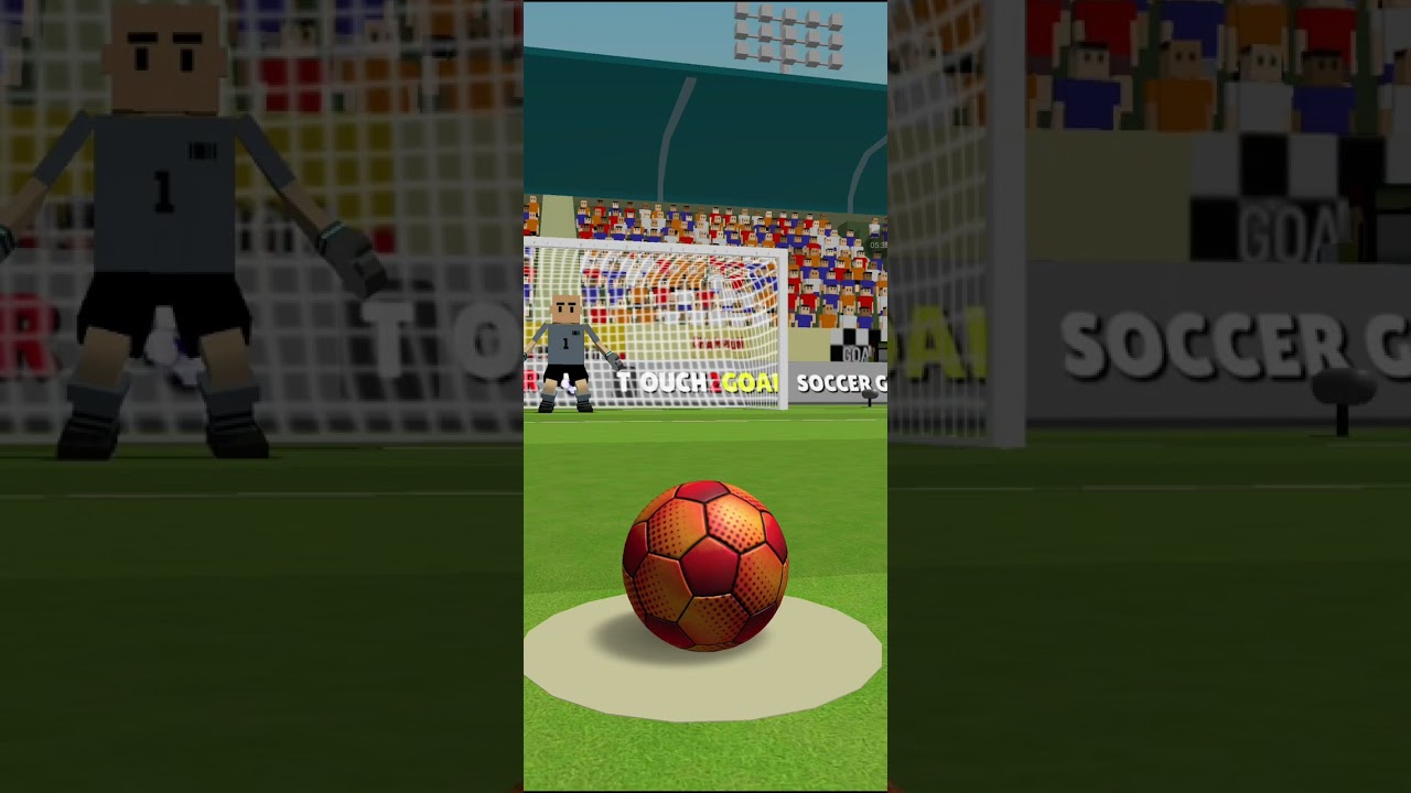 I almost scored the best goal mini soccer star