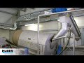 HUBER Grit Treatment System RoSF 5 - grit recycling at WWTP Schwarzenberg