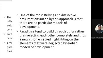 Alternative Paradigm