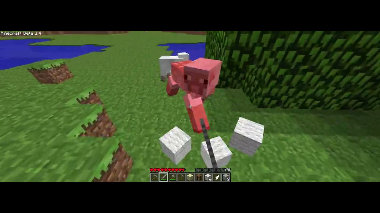 Playing Old Minecraft - YouTube