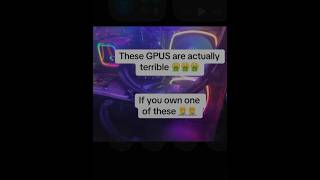 These graphics cards are really bad #technology #gaming #gpu #nvidia #rtx #radeon #pcsettings