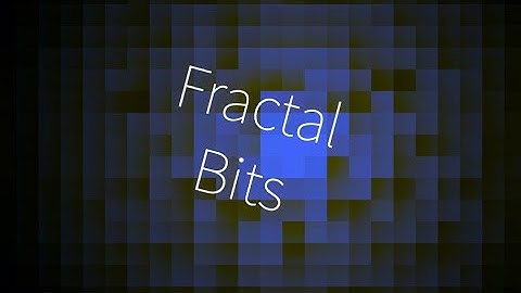 [250 SUB SPECIAL] Pumpkin - Fractal Bits (Pixitracker)