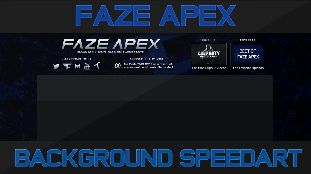 FaZe Apex Background | Speedart | By TigerrGFX
