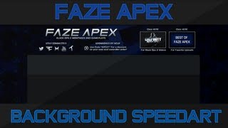 FaZe Apex Background | Speedart | By TigerrGFX