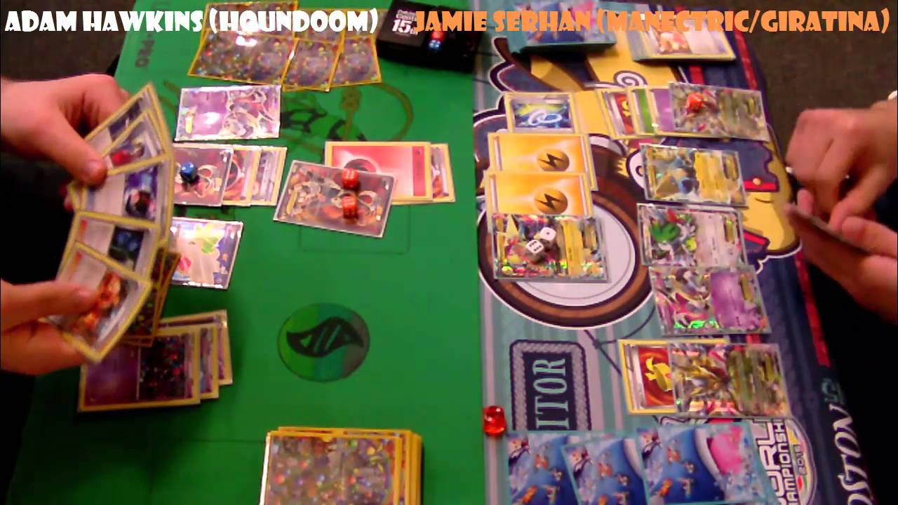 Pokemon TCG Regionals - BREAKthrough legal! - R2: Houndoom vs Manectric / Giratina Pokemon TCG Regionals - BREAKthrough legal! - R2: Houndoom vs Manectric / Giratina