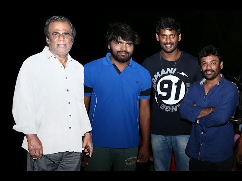 Vishal S Father Producer Gk Reddy Turns Actor Pisasu Kannada