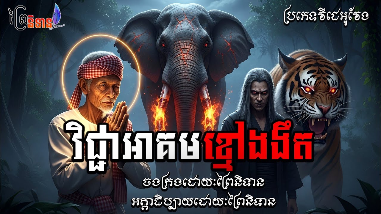 វគ្គ២ វិជ្ជាអាគមខ្មៅងងឹត | ព្រៃនិទាន #ប្រភេទវីដេអូវែង