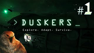 Let's Play Duskers - Part 1 - Isolation in Space (Duskers Gameplay)