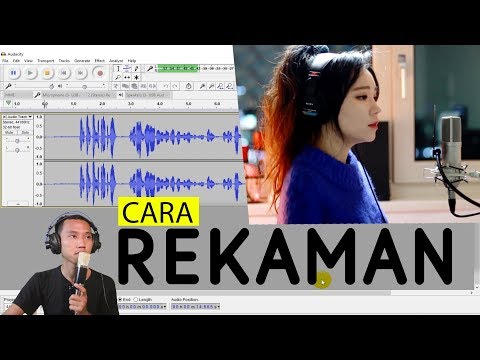 🎶🎤CARA REKAM SUARA MIC CONDENSER di LAPTOP & PERALATAN HOME RECORDING Tutorial Audacity Indonesia