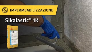 Sikalastic® 1K -Impermeabilizzazione a parete e pavimento di balconi e terrazzi