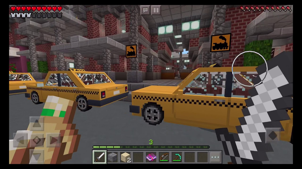 Minecraft - City life: Minecraft - City life - course poursuite 4 - YouTube