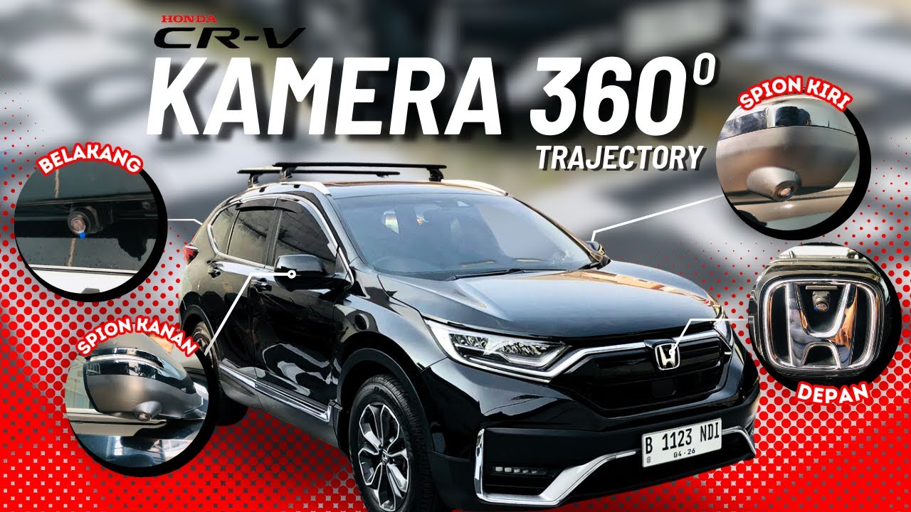 360 camera view for Honda CR-V Turbo Sensing style demonstration