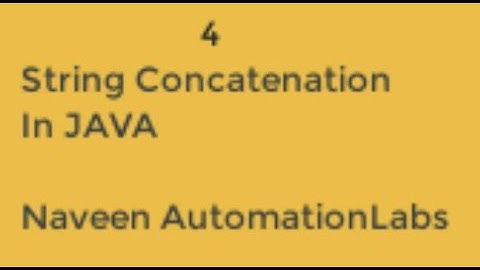 #4 - String Concatenation in Java (Hindi)