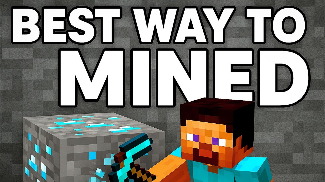 Mine Tips Best Way To Mine In Minecraft( Fast Mining/ Mining Tips/ Mining Trick ...