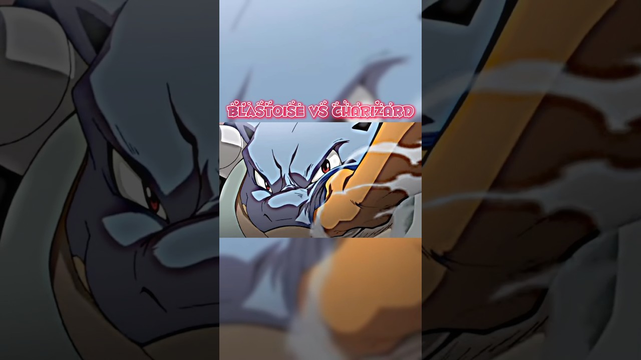 Red vs Blue Charizard v/s Blastoise 