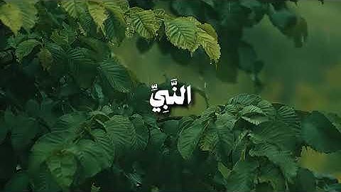 سورة الأحزاب الآية{56} القارئ عمر بن ضياء