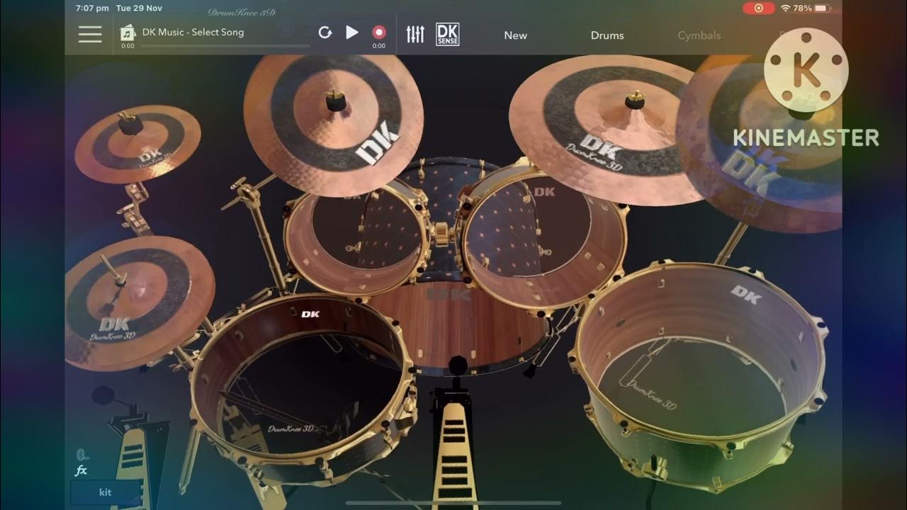 Kiss I was made for loving youdrum cover but on DrumKnee 3d YouTube